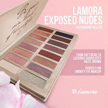 Lamora Eyeshadow Palette 16 Shades Vegan & Blendable