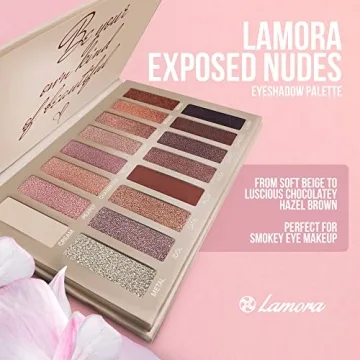 Lamora Eyeshadow Palette 16 Shades Vegan & Blendable