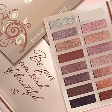 Lamora Eyeshadow Palette 16 Shades Vegan & Blendable