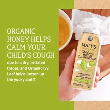 Maty's Organic Children's Cough Syrup - Natural Relief for Kids