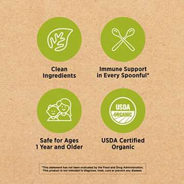 Maty's Organic Children's Cough Syrup - Natural Relief for Kids