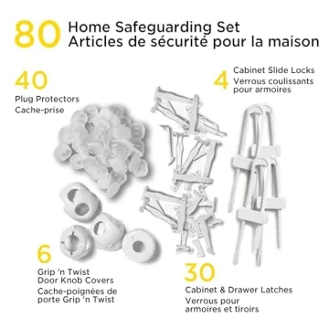 Safety 1st Home Safeguarding Childproofing Set 80 Pcs