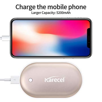 KARECEL Rechargeable Hand Warmers - Your Winter Essential