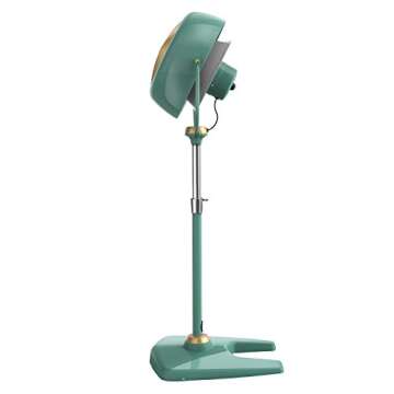 Vornado VFAN Sr. Pedestal Vintage Fan Retro Metal Standing Air Circulator for Cooling & Decor 3 Spee...