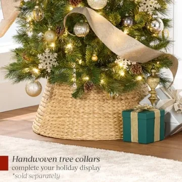 6ft Pre-Lit Christmas Tree with LED Lights