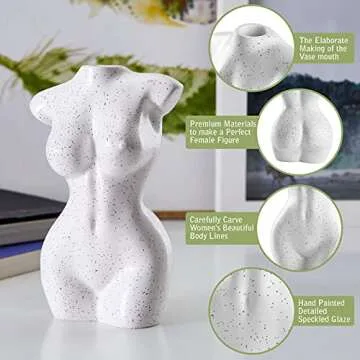 Body Vase Set: Handcrafted Flower Vases for Modern Decor