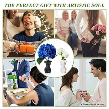 Body Vase Set: Handcrafted Flower Vases for Modern Decor