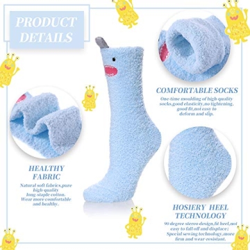 DYW Fuzzy Winter Socks - Soft & Cozy Styles for Women