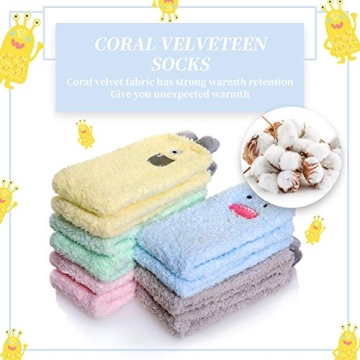 DYW Fuzzy Winter Socks - Soft & Cozy Styles for Women