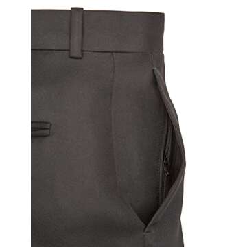 Perry Ellis Men's Performance Dress Pant, Non-Iron, Comfortable Fit