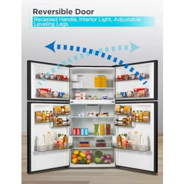 BLACK+DECKER 24 Cu. Ft. Top Mount Refrigerator with Ice Maker