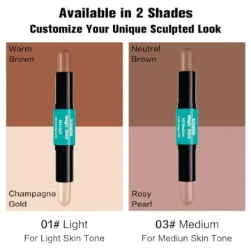 Contour Stick Set for Stunning Face Shaping Makeup