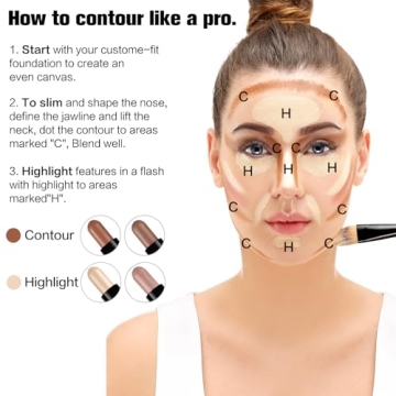 Contour Stick Set for Stunning Face Shaping Makeup