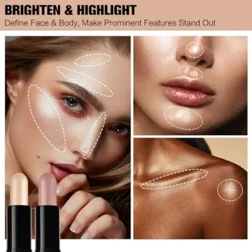 Contour Stick Set for Stunning Face Shaping Makeup