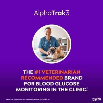 AlphaTrak 3 Pet Blood Glucose Kit for Cats and Dogs