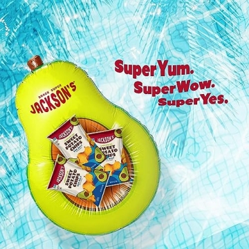 Jackson’s Sweet Potato Kettle Chips - Healthy Snack, Gluten-Free & Vegan