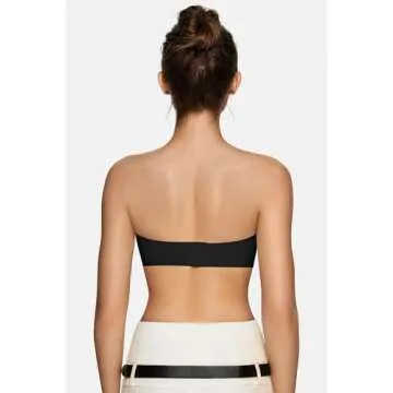 Vertvie Strapless Bra: Wireless & Comfortable Bandeau Bra