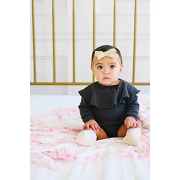 Stylish Roxy Baby Swaddle Receiving Blanket for Cozy Comfort