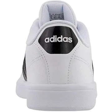 adidas Women's Cloudfoam Advantage Sneakers, FTWR White/Core Black/FTWR White, 9