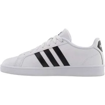 adidas Women's Cloudfoam Advantage Sneakers, FTWR White/Core Black/FTWR White, 9