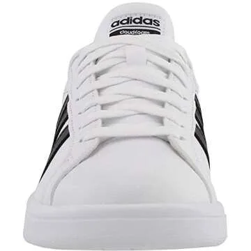 adidas Women's Cloudfoam Advantage Sneakers, FTWR White/Core Black/FTWR White, 9