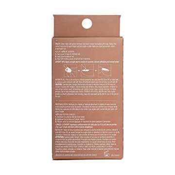 Gold Finger Full Cover Nails Gel Glam Ready to Wear Gel Manicure Long Nails, Glue Included