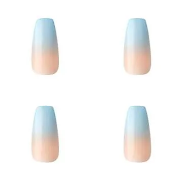 Glamorous Gold Finger Full Cover Nails - Ready to Wear