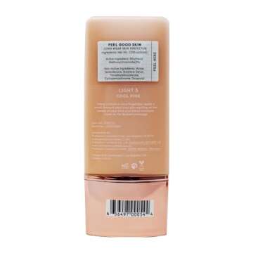 Profusion Cosmetics Lightweight Liquid Foundation for a Flawless and Elegant Radiance, Breathable Makeup for Improves Uneven Skin Tone, Cruelty-Free - Light 3