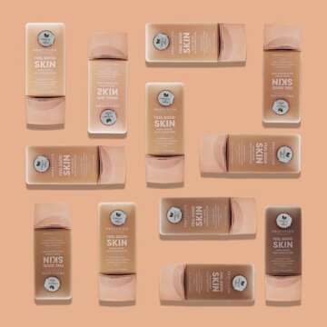 Profusion Cosmetics Lightweight Liquid Foundation for a Flawless and Elegant Radiance, Breathable Makeup for Improves Uneven Skin Tone, Cruelty-Free - Light 3