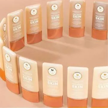 Profusion Cosmetics Lightweight Liquid Foundation for a Flawless and Elegant Radiance, Breathable Makeup for Improves Uneven Skin Tone, Cruelty-Free - Light 3