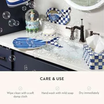 Stylish MacKenzie-Childs Tissue-Box Cover for Your Home