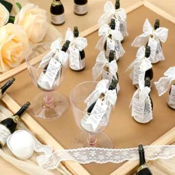 Mini Champagne Bubbles Wedding Favors for Celebration