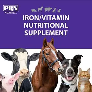 PRN Liqui-Tinic 4X Iron & Vitamin Supplement for Pets