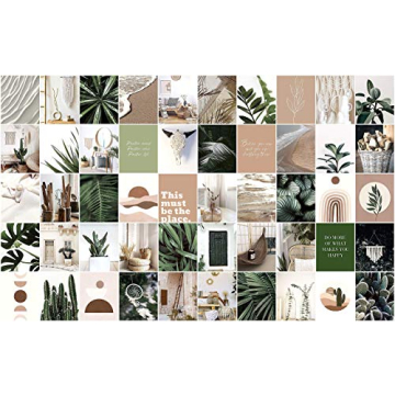 Heather & Willow Aesthetic Photo Collage Kit for Decor