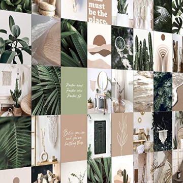 Heather & Willow Aesthetic Photo Collage Kit for Decor