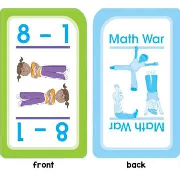 Math War Game Cards for Kids - Fun Learning Tool