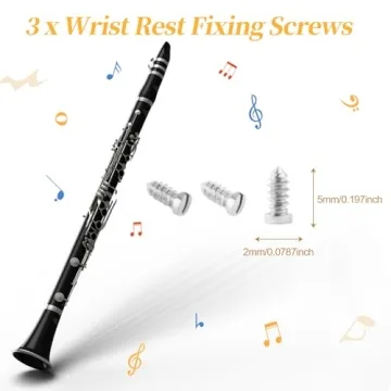 Premium 52 Pcs Clarinet Repair Kit for Woodwind Maintenance