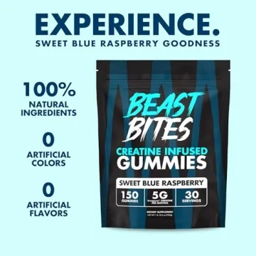 BEAST BITES - Delicious Creatine Gummies with 5g Per Serving