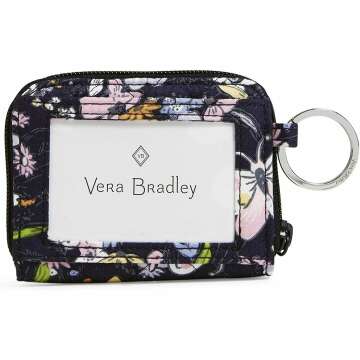 Vera Bradley Cotton Wallet with RFID Protection