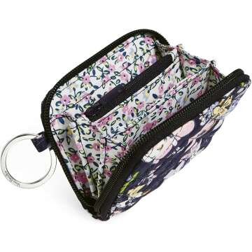 Vera Bradley Cotton Wallet with RFID Protection