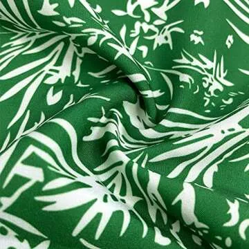 Yissang Women's Summer Strapless Floral Ruffle Front Split Boho Beach Long Maxi Dress Green Small