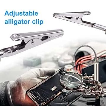 AORAEM Helping Hands Magnifier for Crafting & Soldering