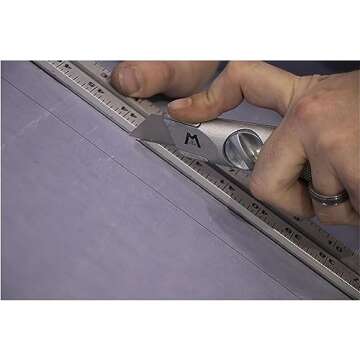 MARSHALLTOWN Fixed Blade Utility Knife, Fixed Blade, With Retractable Option, Durable Zinc Alloy Body, 998