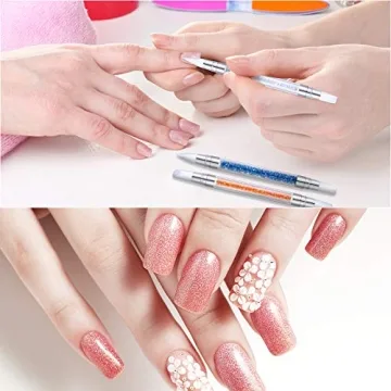 Maitys 10 Dual Tipped Nail Art Tools for DIY Projects
