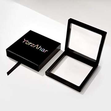 YorzAhar Pearl Charm Necklace,White Murano Glass Heart Pendant Necklace,Natural Freshwater Baroque Pearl Necklace for Women Pearl Jewelry