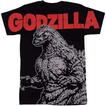 Ripple Junction Godzilla T-Shirt with Jumbo Graphics - 2XL