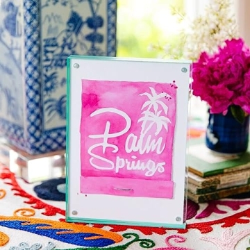 FURBISH Palm Springs Matchbook Travel Wall Art Print