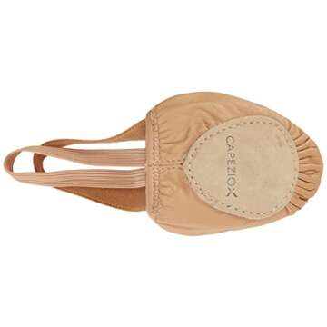 Capezio womens Leather Pirouette Ii Dance Shoe, Nude, X-Small US
