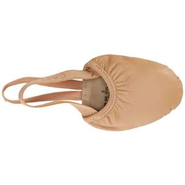 Capezio womens Leather Pirouette Ii Dance Shoe, Nude, X-Small US