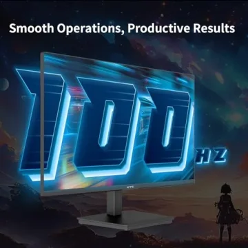 KTC 24 Inch QHD Monitor with 100Hz Refresh Rate